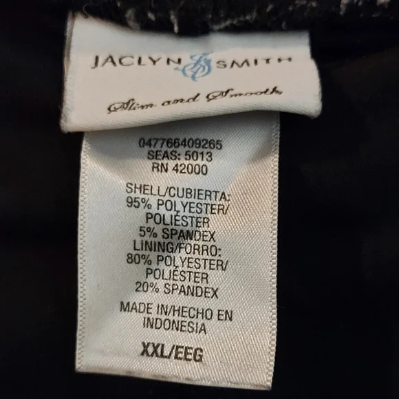 3/$30 Mid length skirt. XXL. Jacyln Smith. Black. - Picture 2 of 4